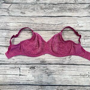 Wacoal Pink Full Coverage Lace Bra Size 32G
